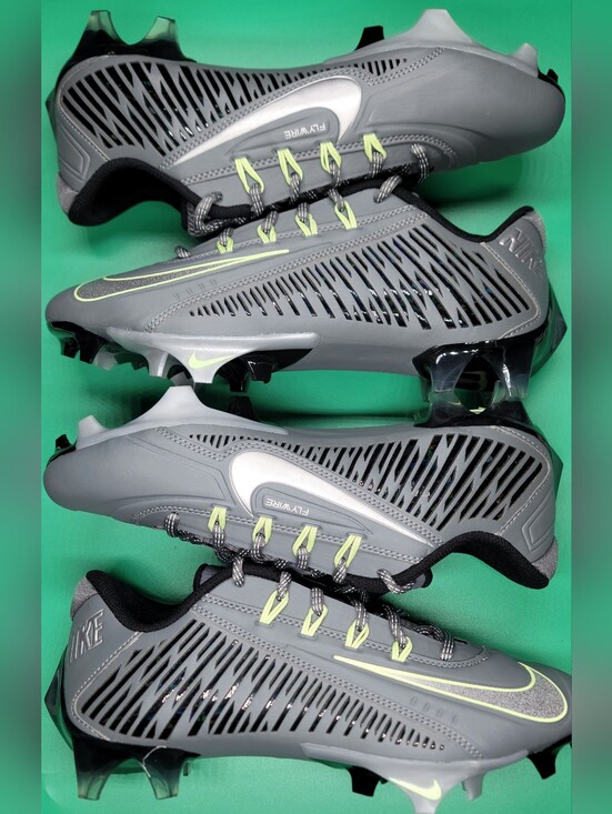 Nike Vapor Edge 360 VC Smoke Grey/Volt Lot Of 2 Sz 7-8 Men New main image 7